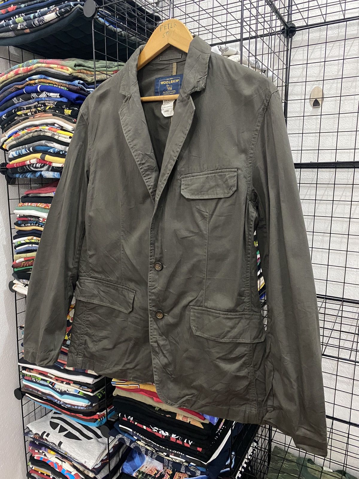 Woolrich Woolen Mills Woolrich Jacket Cotton Fabric Size US L / EU 52-54 / 3 - 2 Thumbnail