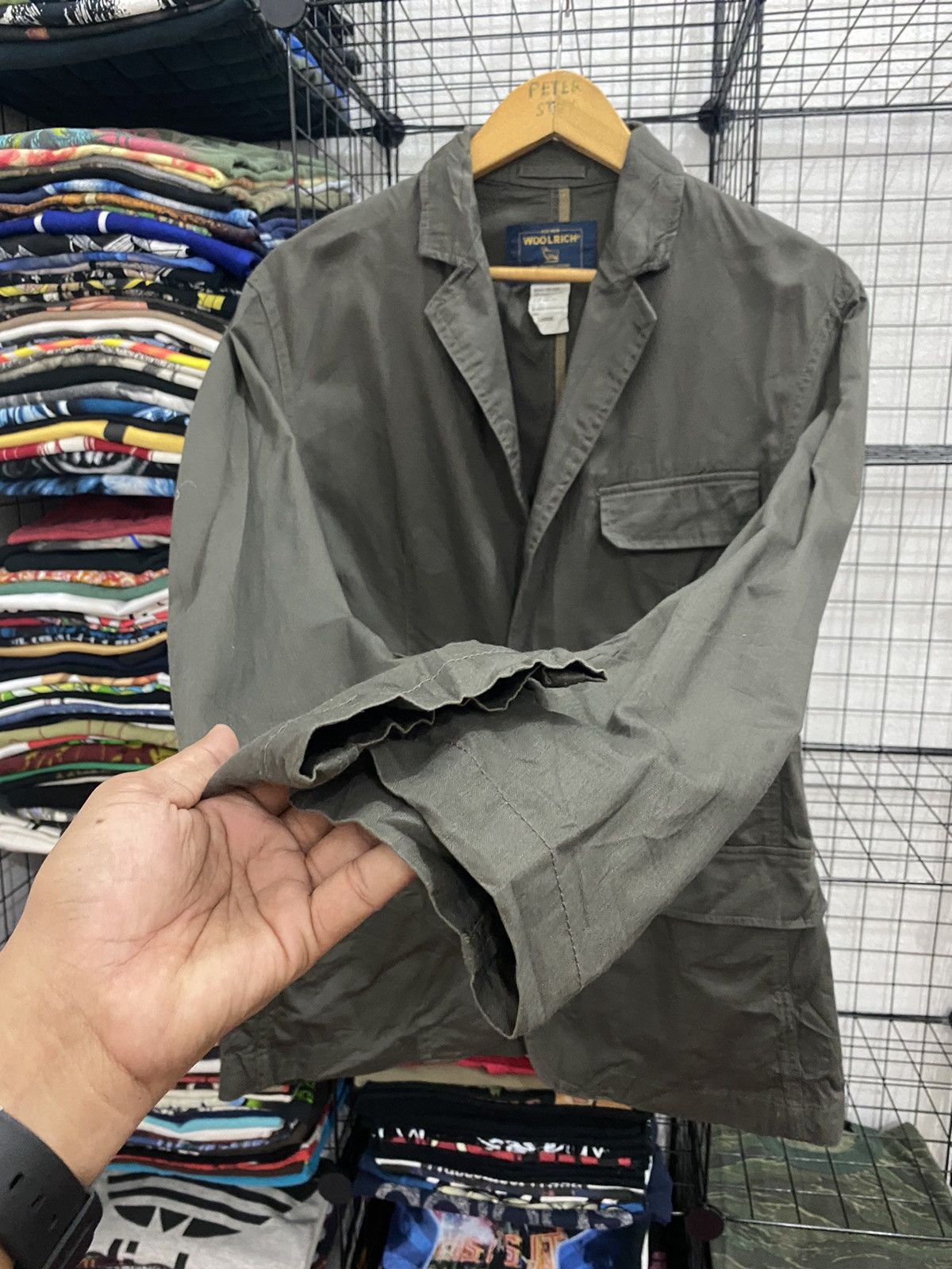 Woolrich Woolen Mills Woolrich Jacket Cotton Fabric Size US L / EU 52-54 / 3 - 7 Thumbnail