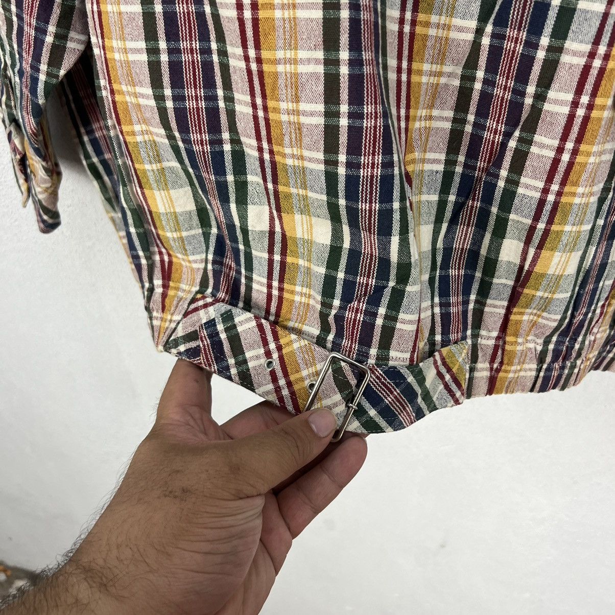 Japanese Brand RARE BOMBER JACKET ANLEE MIN PATCHWORK COLOUR Size US M / EU 48-50 / 2 - 11 Thumbnail