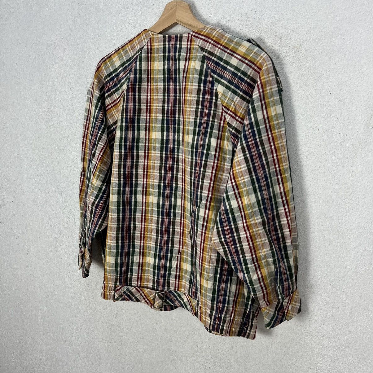 Japanese Brand RARE BOMBER JACKET ANLEE MIN PATCHWORK COLOUR Size US M / EU 48-50 / 2 - 10 Thumbnail