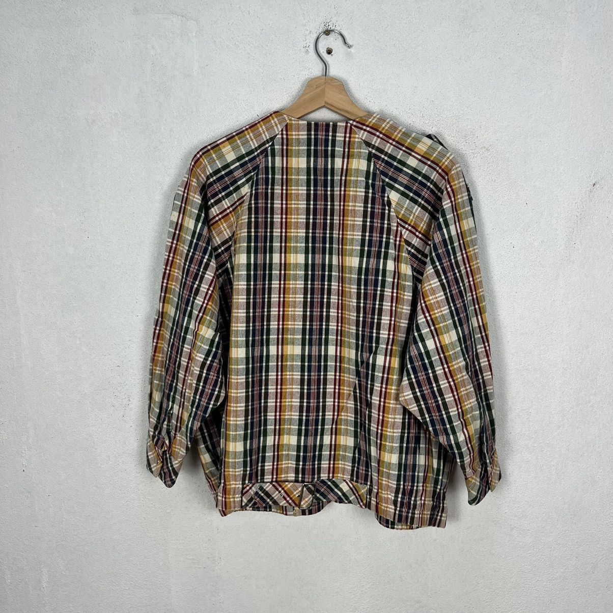 Japanese Brand RARE BOMBER JACKET ANLEE MIN PATCHWORK COLOUR Size US M / EU 48-50 / 2 - 9 Thumbnail