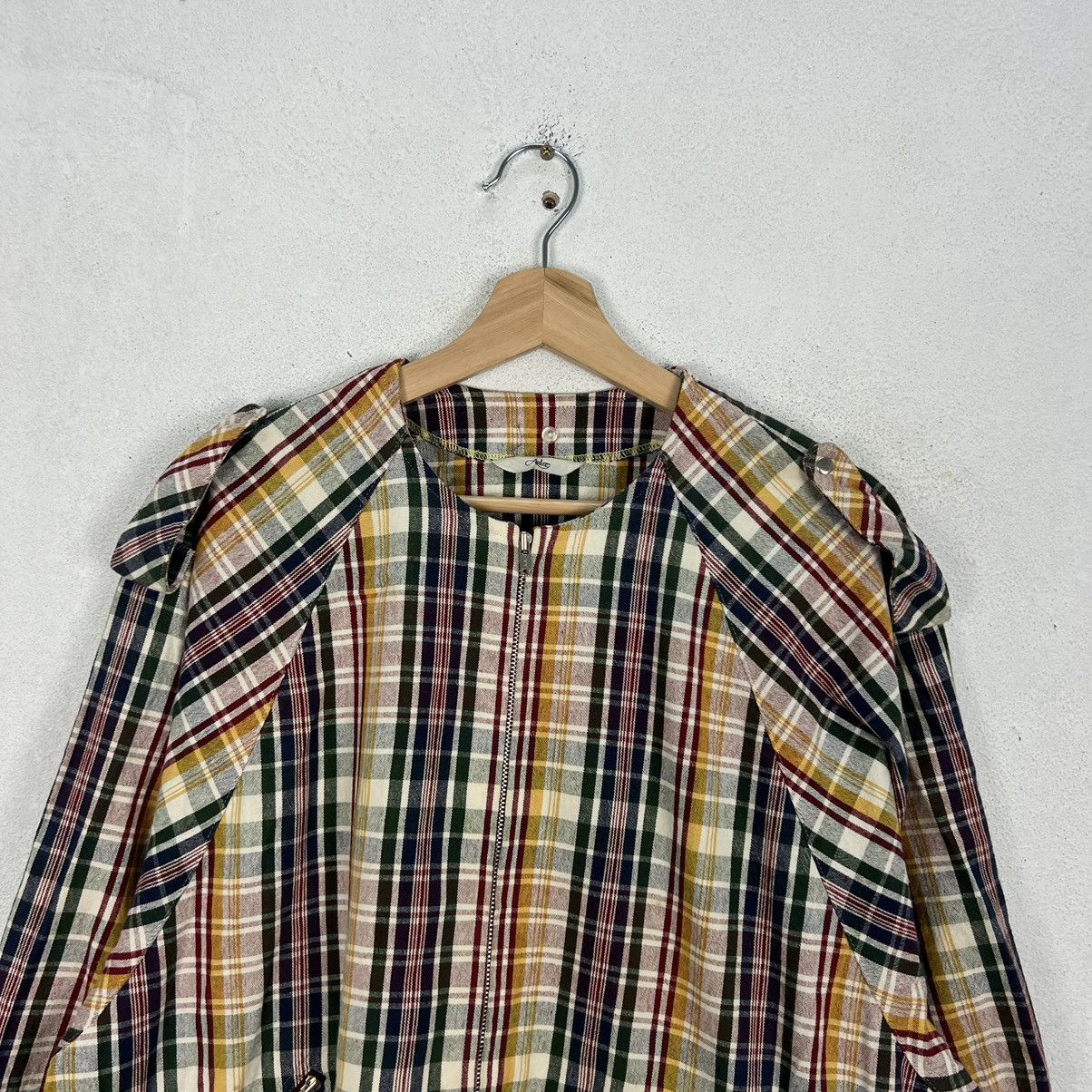 Japanese Brand RARE BOMBER JACKET ANLEE MIN PATCHWORK COLOUR Size US M / EU 48-50 / 2 - 3 Thumbnail