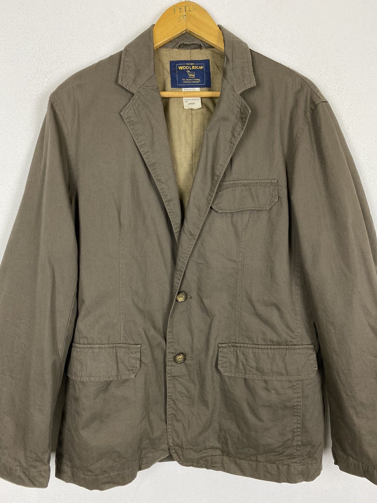 Woolrich Woolen Mills WOOLRICH JACKET COTTON FABRIC Size US L / EU 52-54 / 3 - 3 Thumbnail