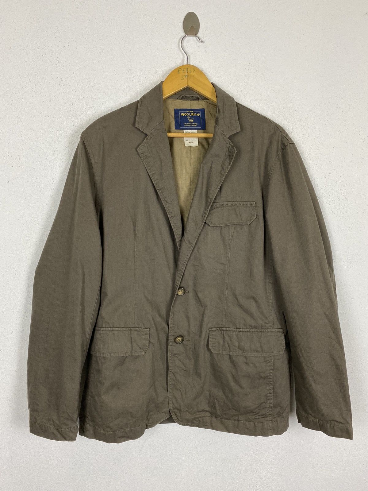 Woolrich Woolen Mills WOOLRICH JACKET COTTON FABRIC Size US L / EU 52-54 / 3 - 2 Thumbnail
