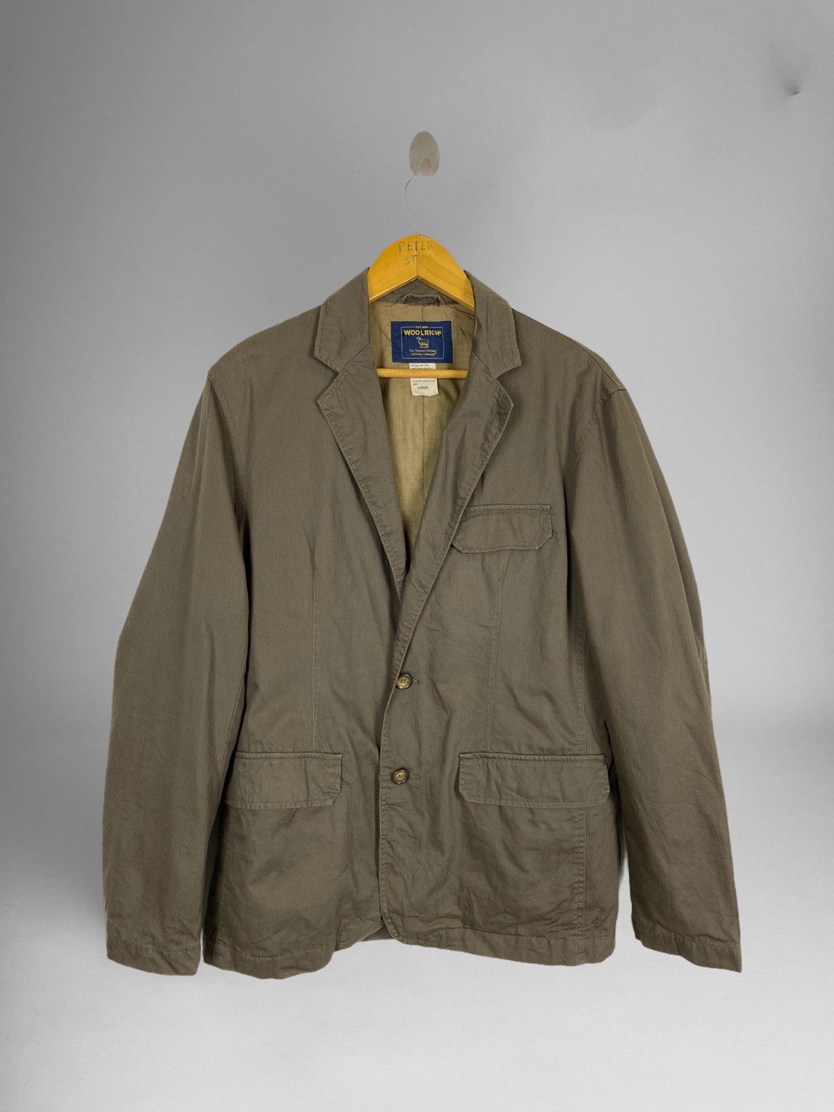 Woolrich Woolen Mills WOOLRICH JACKET COTTON FABRIC Size US L / EU 52-54 / 3 - 1 Thumbnail
