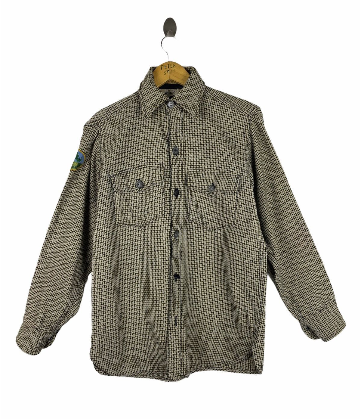 Vintage × Woolrich Woolen Mills Vintage Woolrich Survival Wool Jacket Size US M / EU 48-50 / 2 - 1 Thumbnail