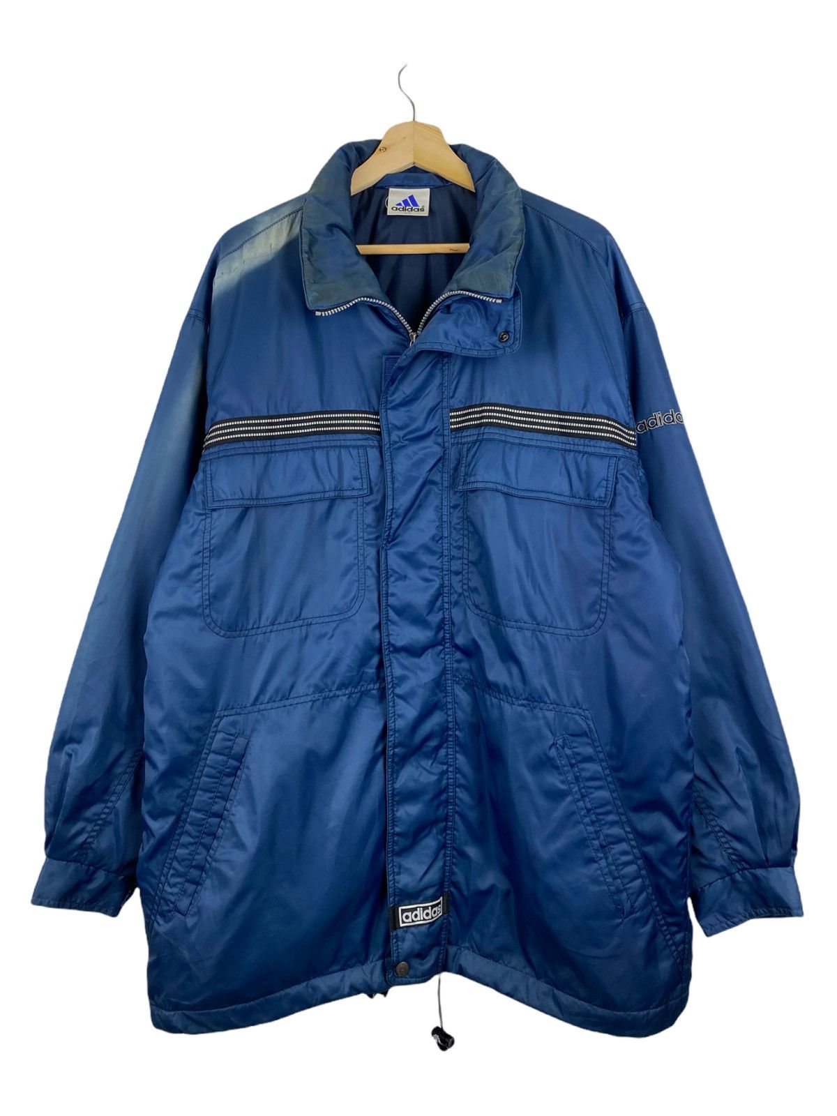 Adidas × Vintage VINTAGE ADIDAS SPORTWEAR WINDBREAKER Size US XL / EU 56 / 4 - 1 Thumbnail