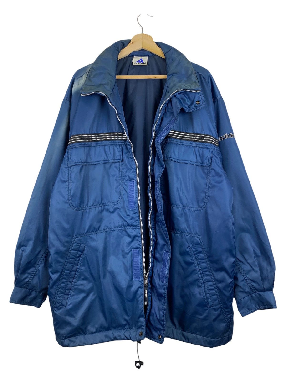 Adidas × Vintage VINTAGE ADIDAS SPORTWEAR WINDBREAKER Size US XL / EU 56 / 4 - 3 Thumbnail