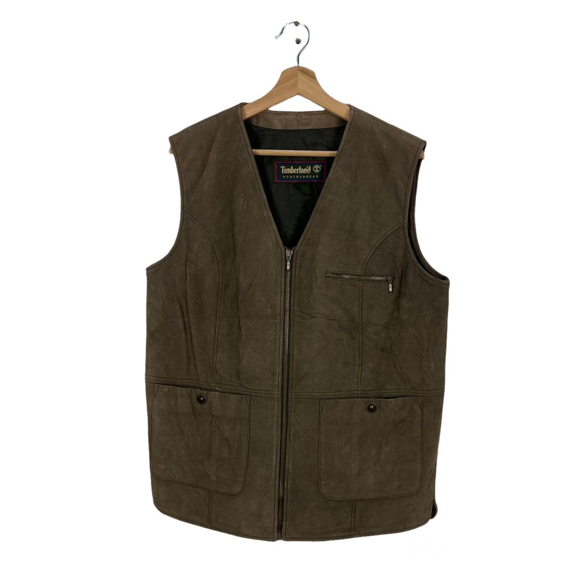Japanese Brand VINTAGE TIMBERLAND VEST TANKTOP CARGO DESIGN Size US M / EU 48-50 / 2 - 1 Thumbnail
