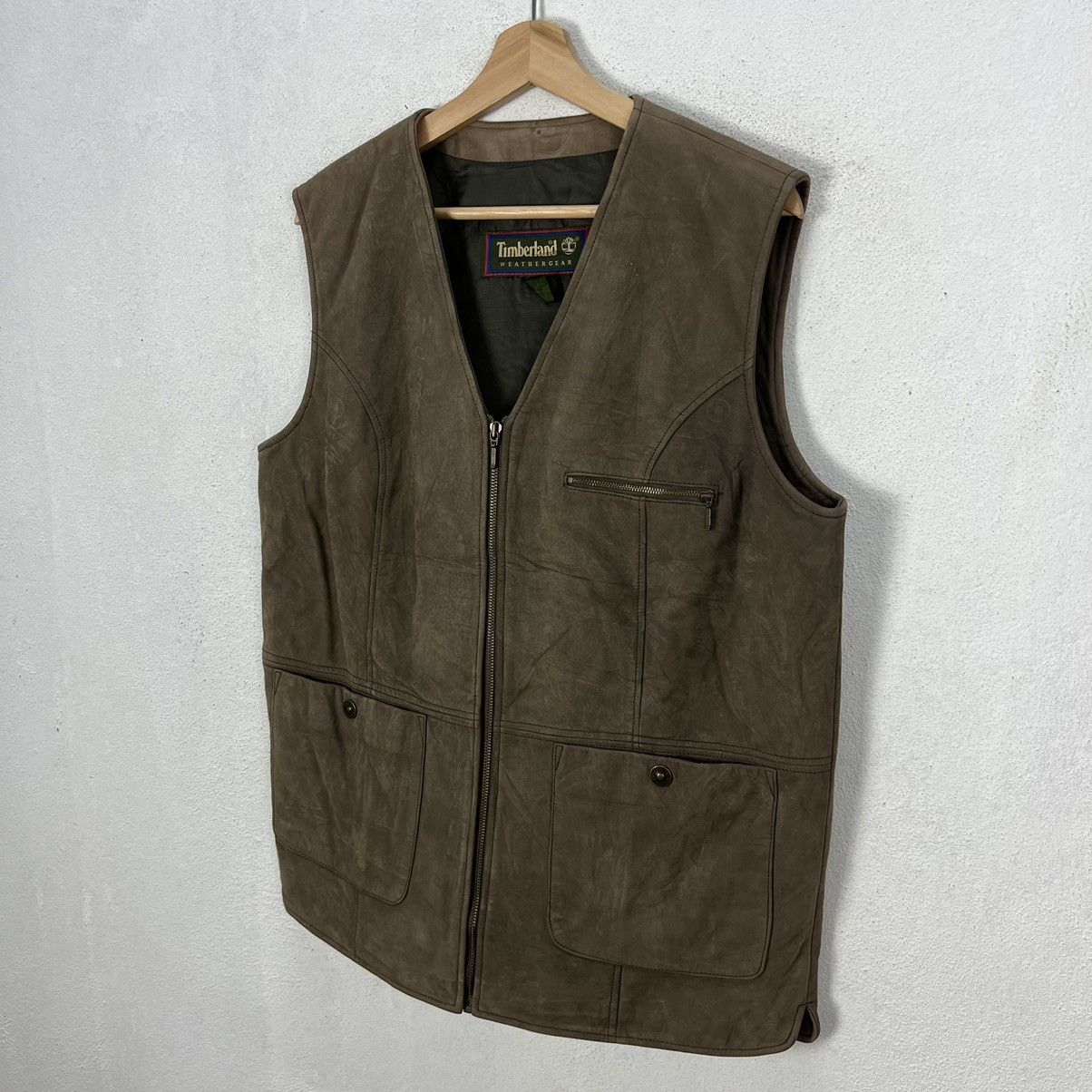 Japanese Brand VINTAGE TIMBERLAND VEST TANKTOP CARGO DESIGN Size US M / EU 48-50 / 2 - 2 Thumbnail