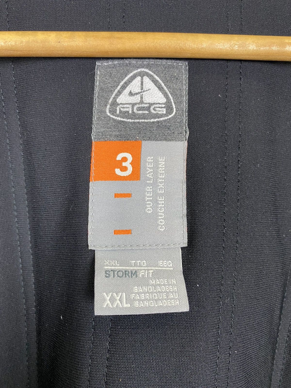Nike × Nike ACG NIKE ACG BLACK CAMO WINDBREAKER SPORTWEAR JACKET Size US XXL / EU 58 / 5 - 8 Thumbnail