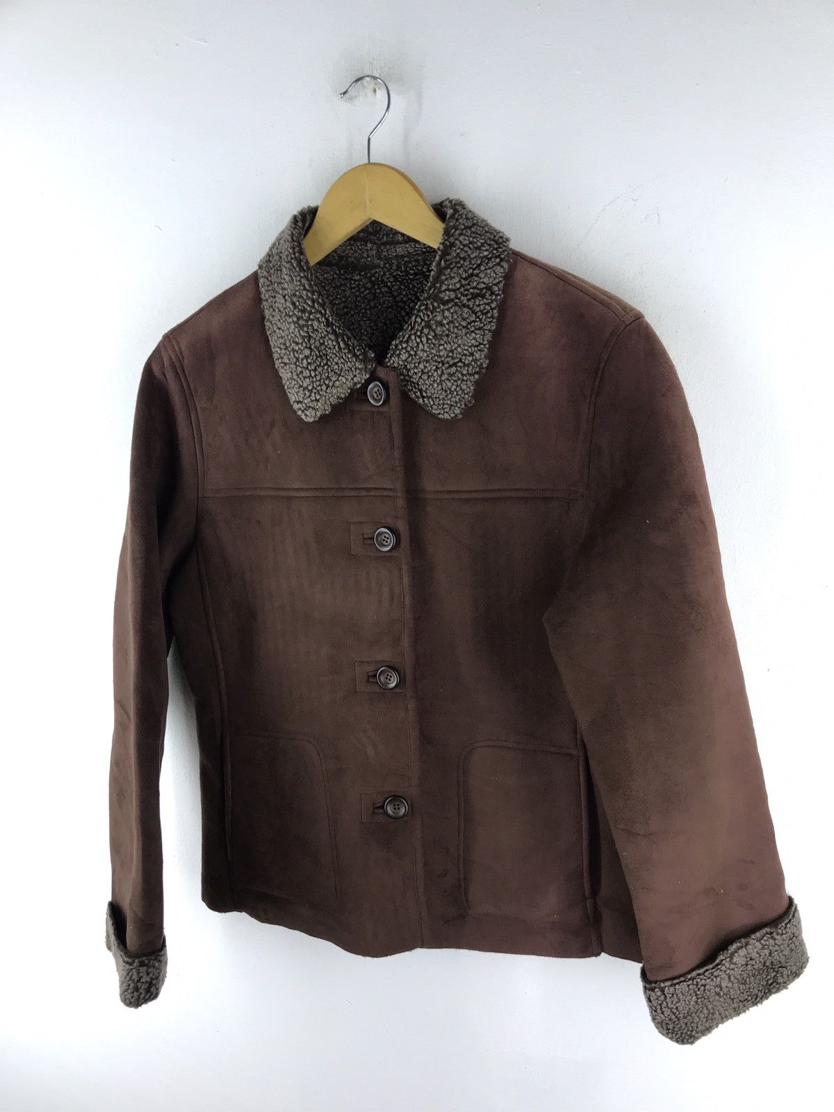 Designer × Japanese Brand MYDOL TOKYO STYLE SHERLING SYNTETIC JACKET Size US S / EU 44-46 / 1 - 3 Thumbnail