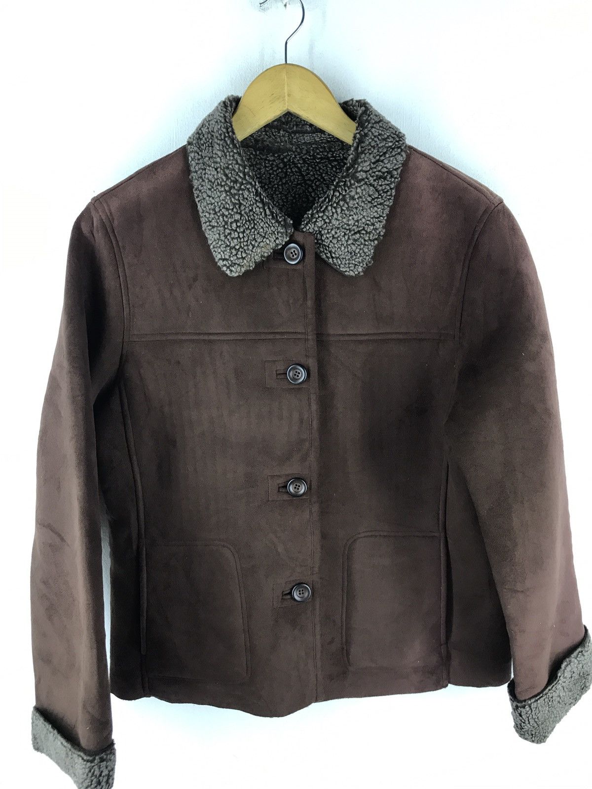Designer × Japanese Brand MYDOL TOKYO STYLE SHERLING SYNTETIC JACKET Size US S / EU 44-46 / 1 - 4 Thumbnail