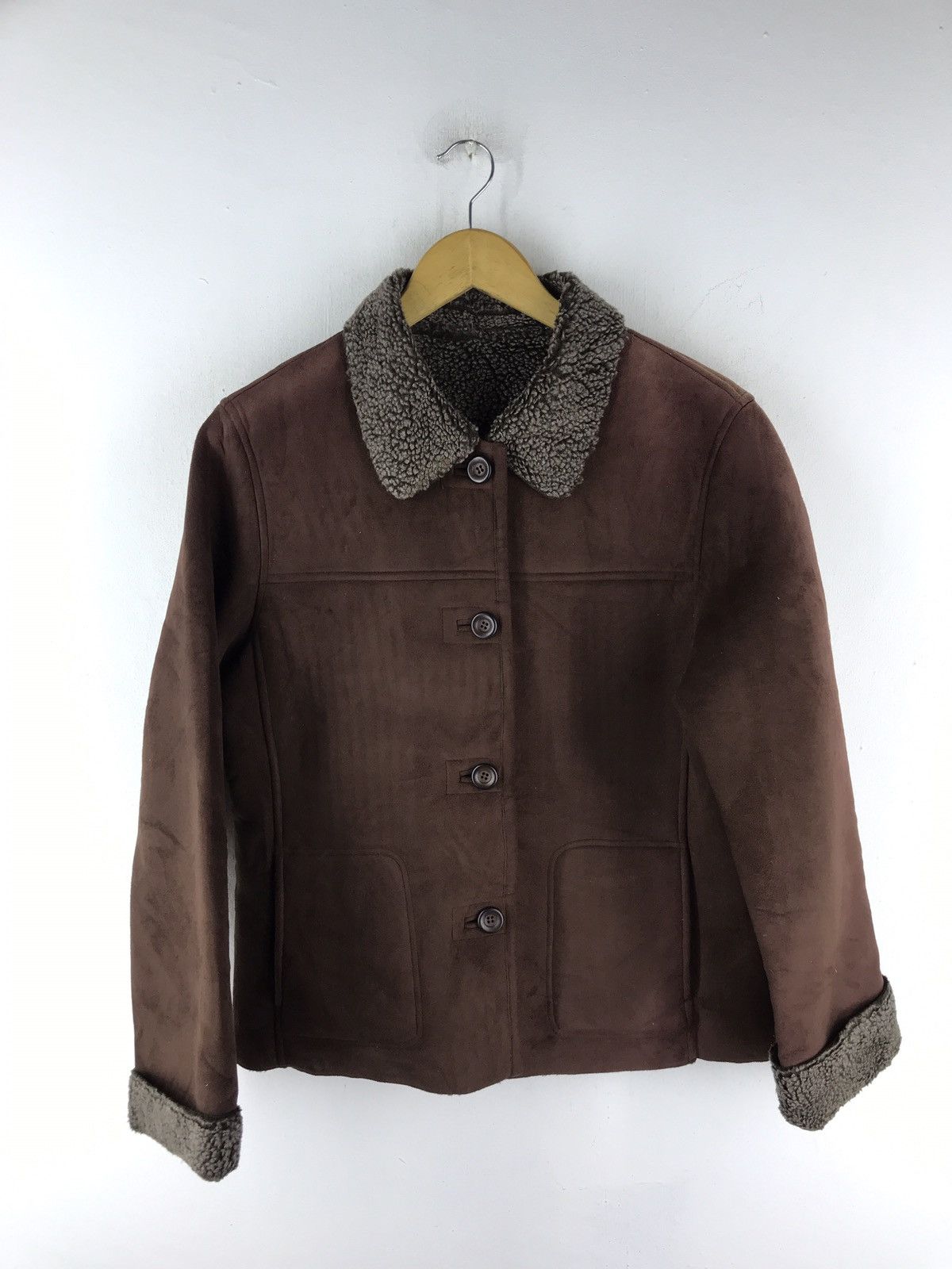 Designer × Japanese Brand MYDOL TOKYO STYLE SHERLING SYNTETIC JACKET Size US S / EU 44-46 / 1 - 1 Thumbnail