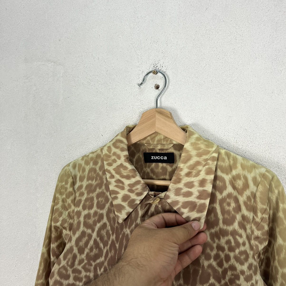 Issey Miyake TIGER SKIN DESIGN LONG JACKET ZUCCA ISSEY MIYAKE JAPAN Size US S / EU 44-46 / 1 - 8 Thumbnail