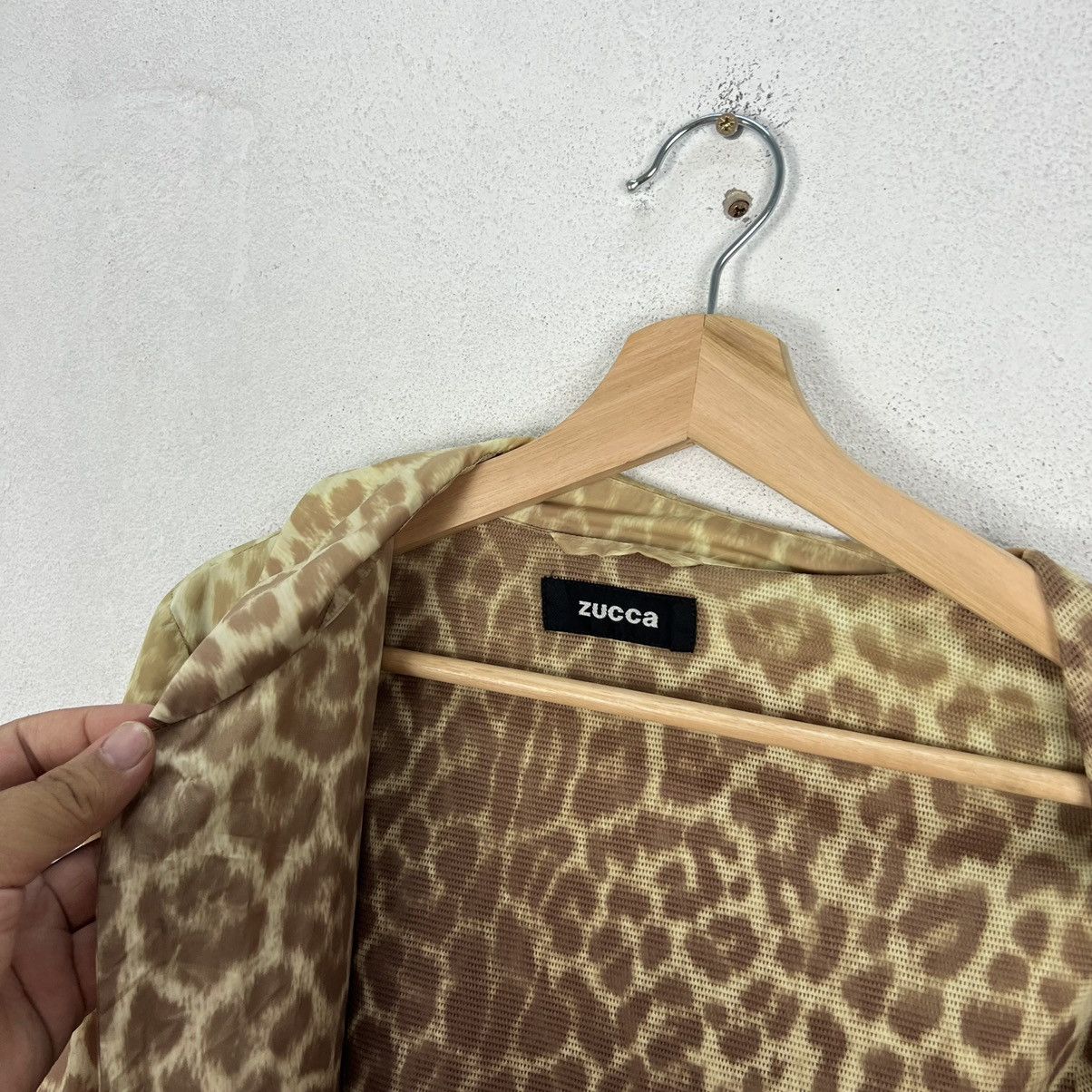 Issey Miyake TIGER SKIN DESIGN LONG JACKET ZUCCA ISSEY MIYAKE JAPAN Size US S / EU 44-46 / 1 - 13 Thumbnail