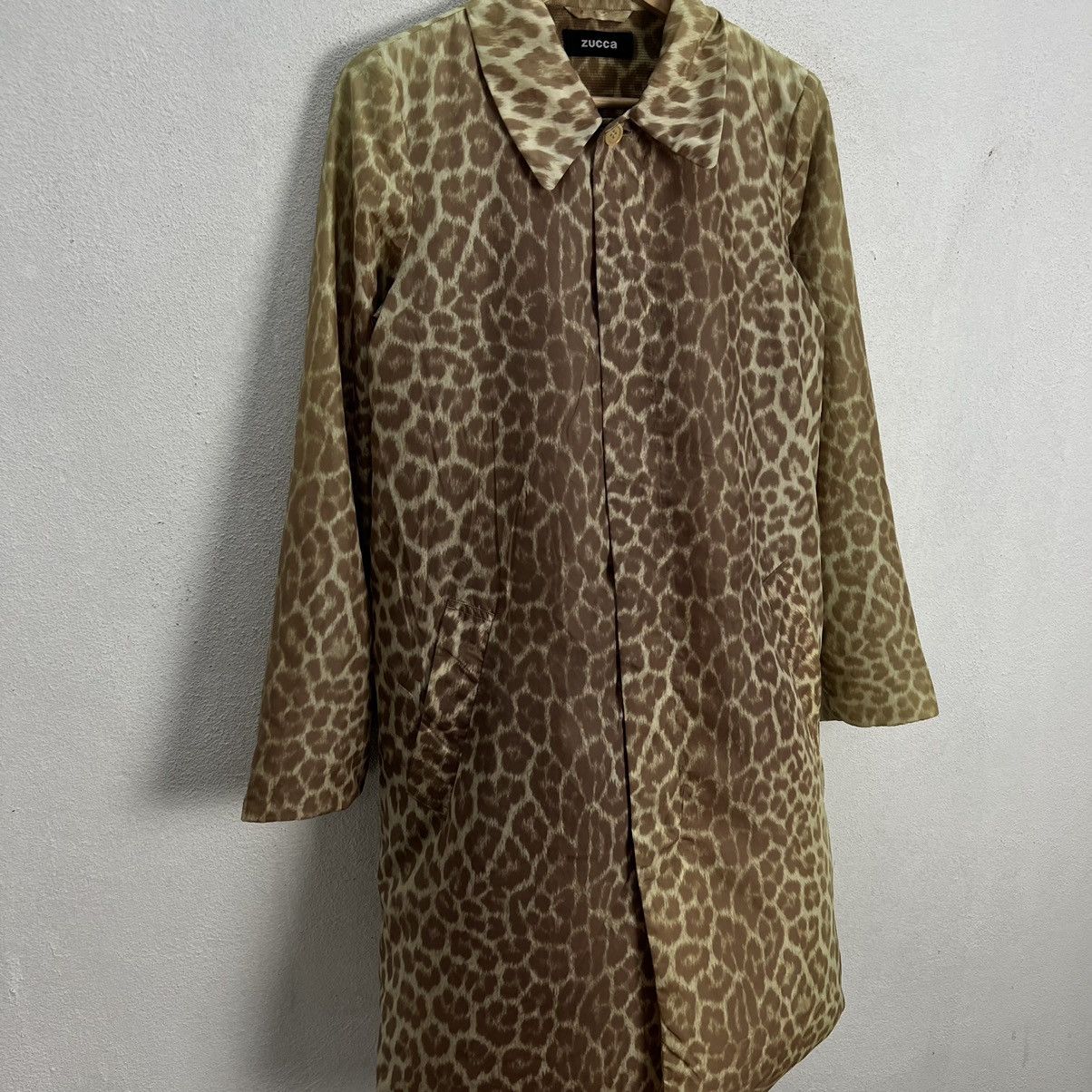 Issey Miyake TIGER SKIN DESIGN LONG JACKET ZUCCA ISSEY MIYAKE JAPAN Size US S / EU 44-46 / 1 - 6 Thumbnail