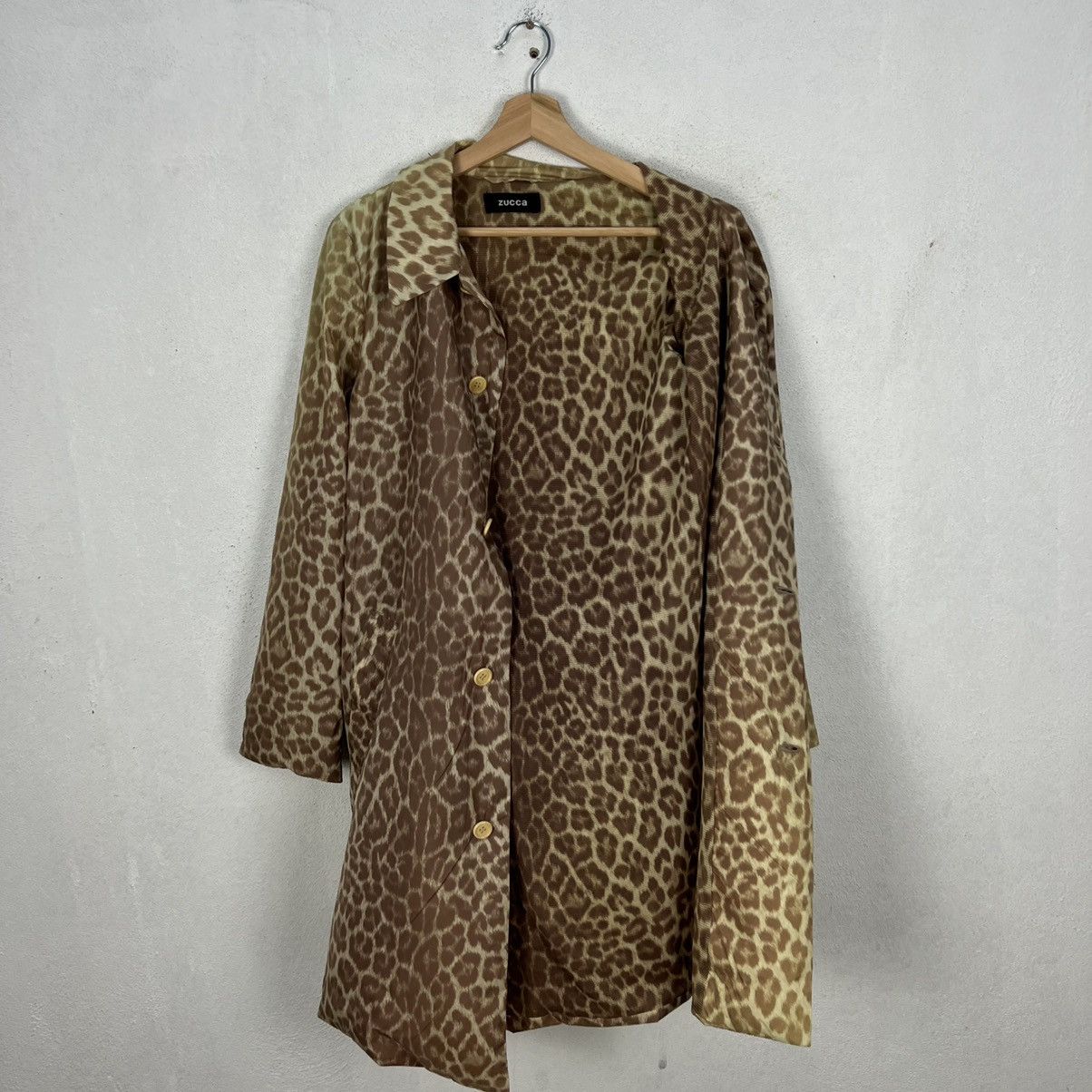 Issey Miyake TIGER SKIN DESIGN LONG JACKET ZUCCA ISSEY MIYAKE JAPAN Size US S / EU 44-46 / 1 - 12 Thumbnail