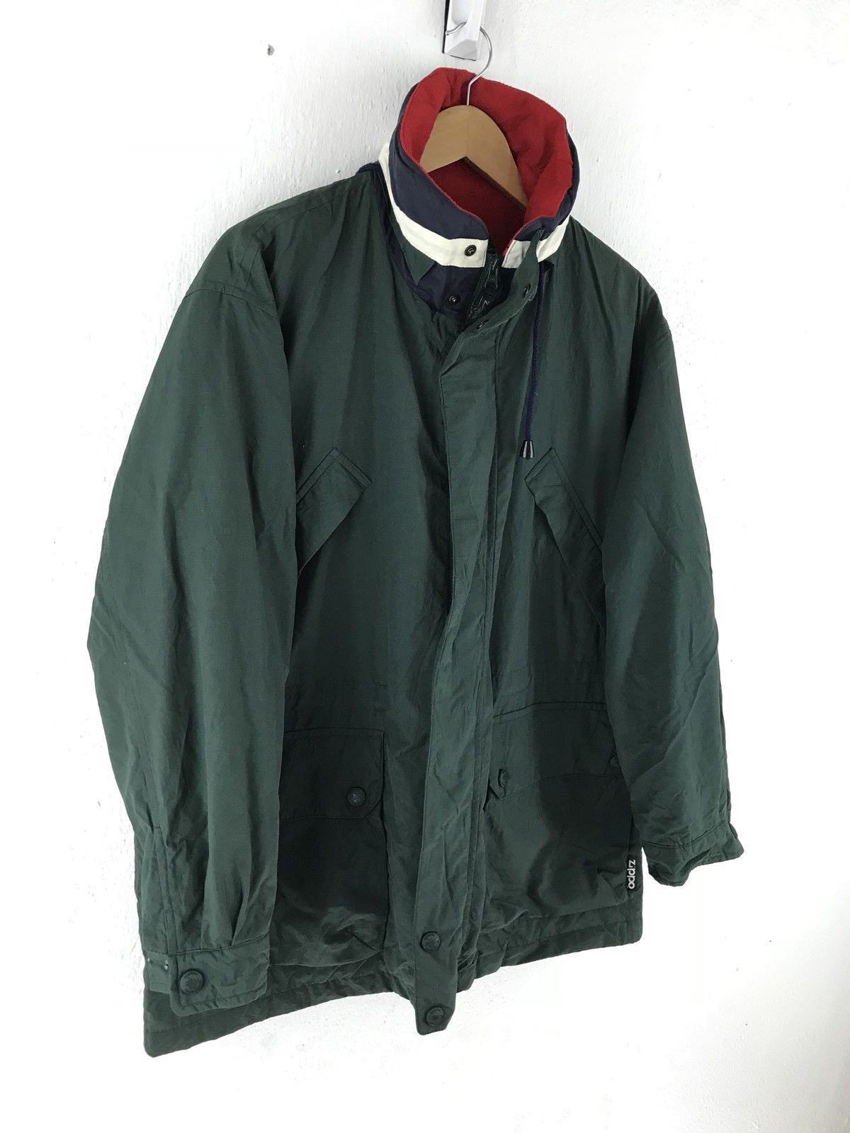 Japanese Brand × Zippo 🔥FINAL DROP🔥 ZIPPO BRADFORD GREEN HALF FLEECE LINING Size US M / EU 48-50 / 2 - 3 Thumbnail