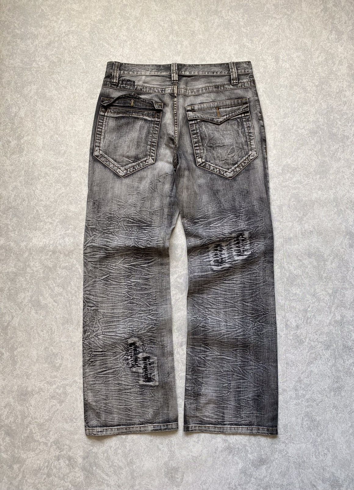 Vintage Vintage Japanese Designer Faded Jeans y2k Size US 34 / EU 50 - 12 Thumbnail