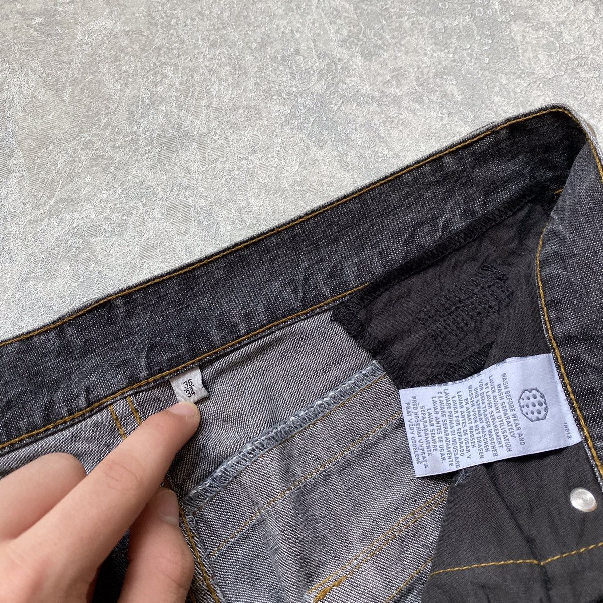 Vintage Vintage Japanese Designer Faded Jeans y2k Size US 34 / EU 50 - 9 Thumbnail