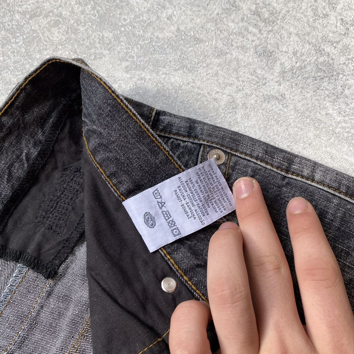 Vintage Vintage Japanese Designer Faded Jeans y2k Size US 34 / EU 50 - 10 Thumbnail