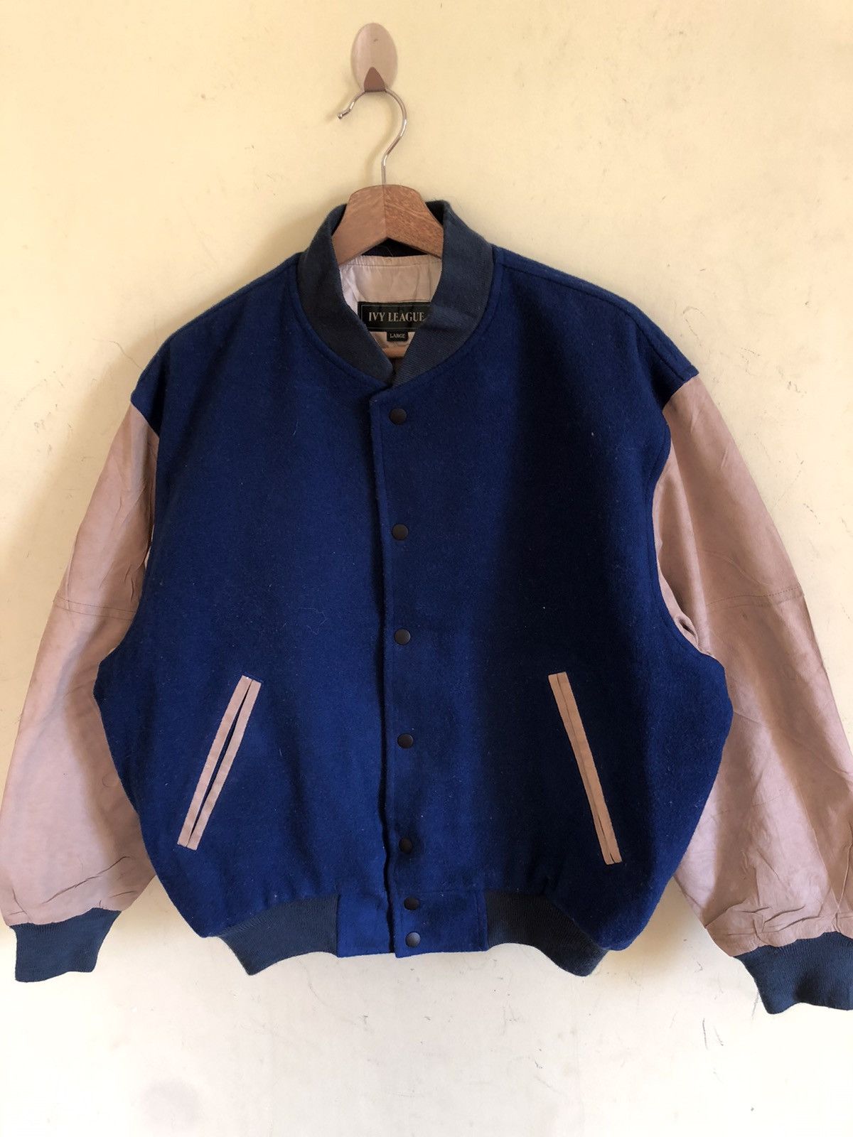 Japanese Brand 🔥IVY LEAGUE VARSITY STADIUM BOMBER JACKET Size US L / EU 52-54 / 3 - 5 Thumbnail