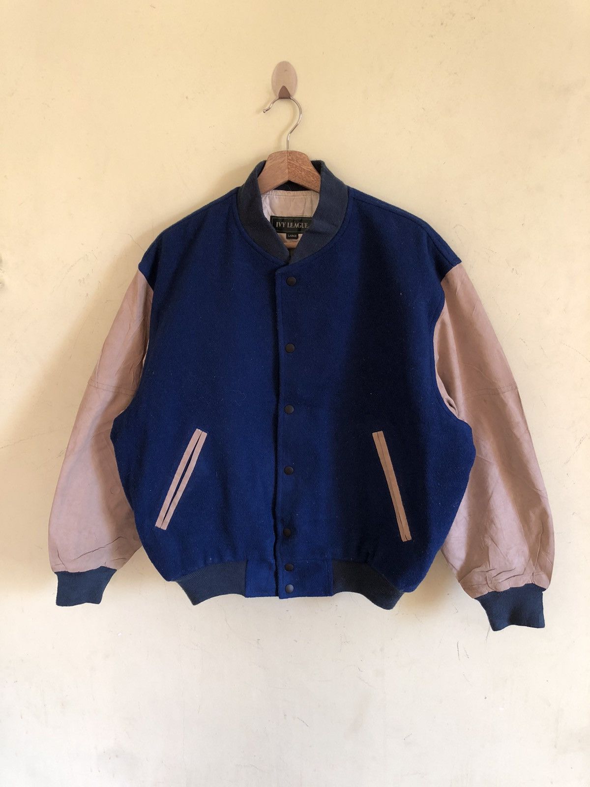 Japanese Brand 🔥IVY LEAGUE VARSITY STADIUM BOMBER JACKET Size US L / EU 52-54 / 3 - 2 Thumbnail