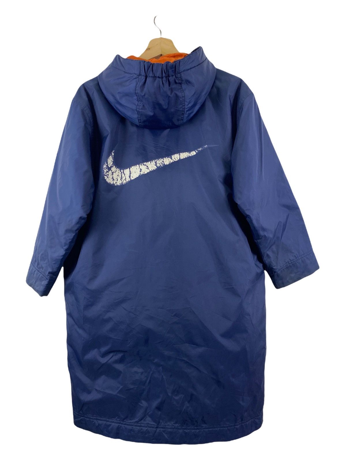 Nike × Vintage Vintage Nike big logo windbreaker Size US S / EU 44-46 / 1 - 1 Thumbnail
