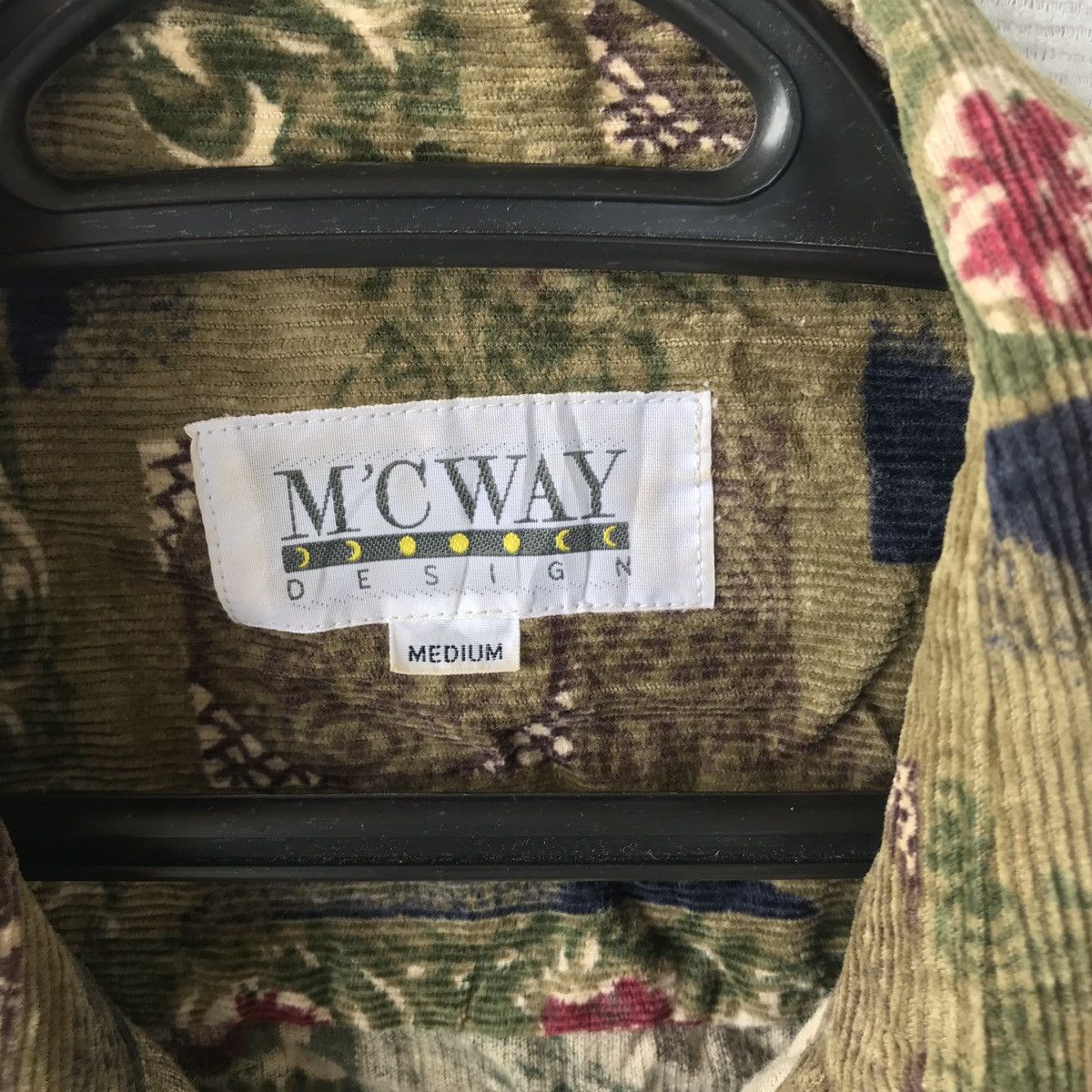 Japanese Brand M CWAY DESIGN CLASSICAL CORDUROY BUTTON SHIRT Size US M / EU 48-50 / 2 - 6 Thumbnail