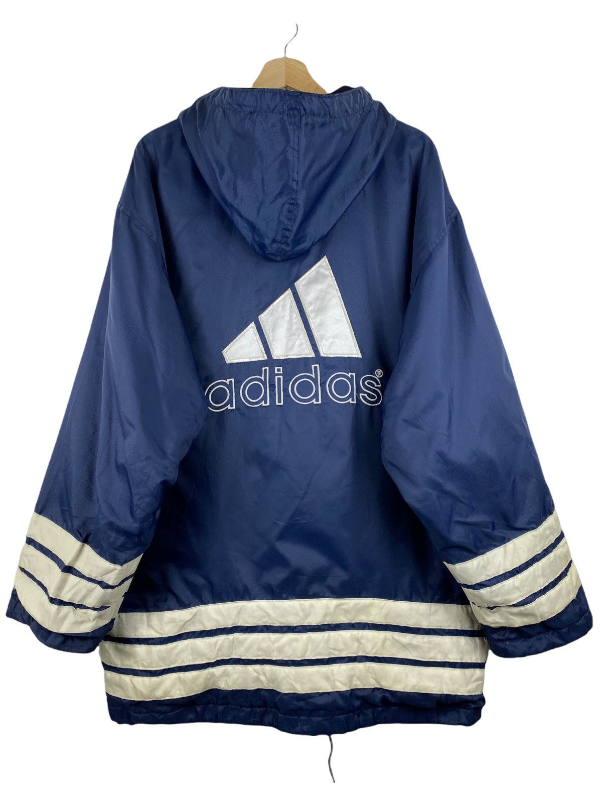 Adidas × Vintage VINTAGE ADIDAS WINDBREAKER JACKET Size US L / EU 52-54 / 3 - 1 Thumbnail