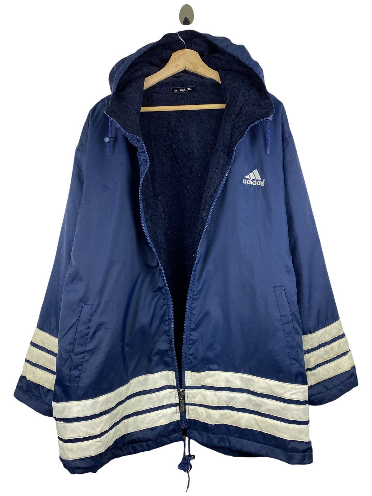 Adidas × Vintage VINTAGE ADIDAS WINDBREAKER JACKET Size US L / EU 52-54 / 3 - 3 Thumbnail