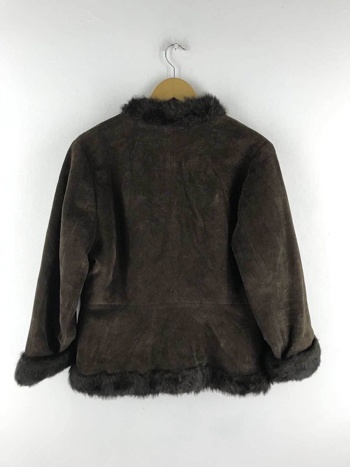 Japanese Brand Ellesaison Fur Brown Jacket Made In Japan Size US M / EU 48-50 / 2 - 6 Thumbnail