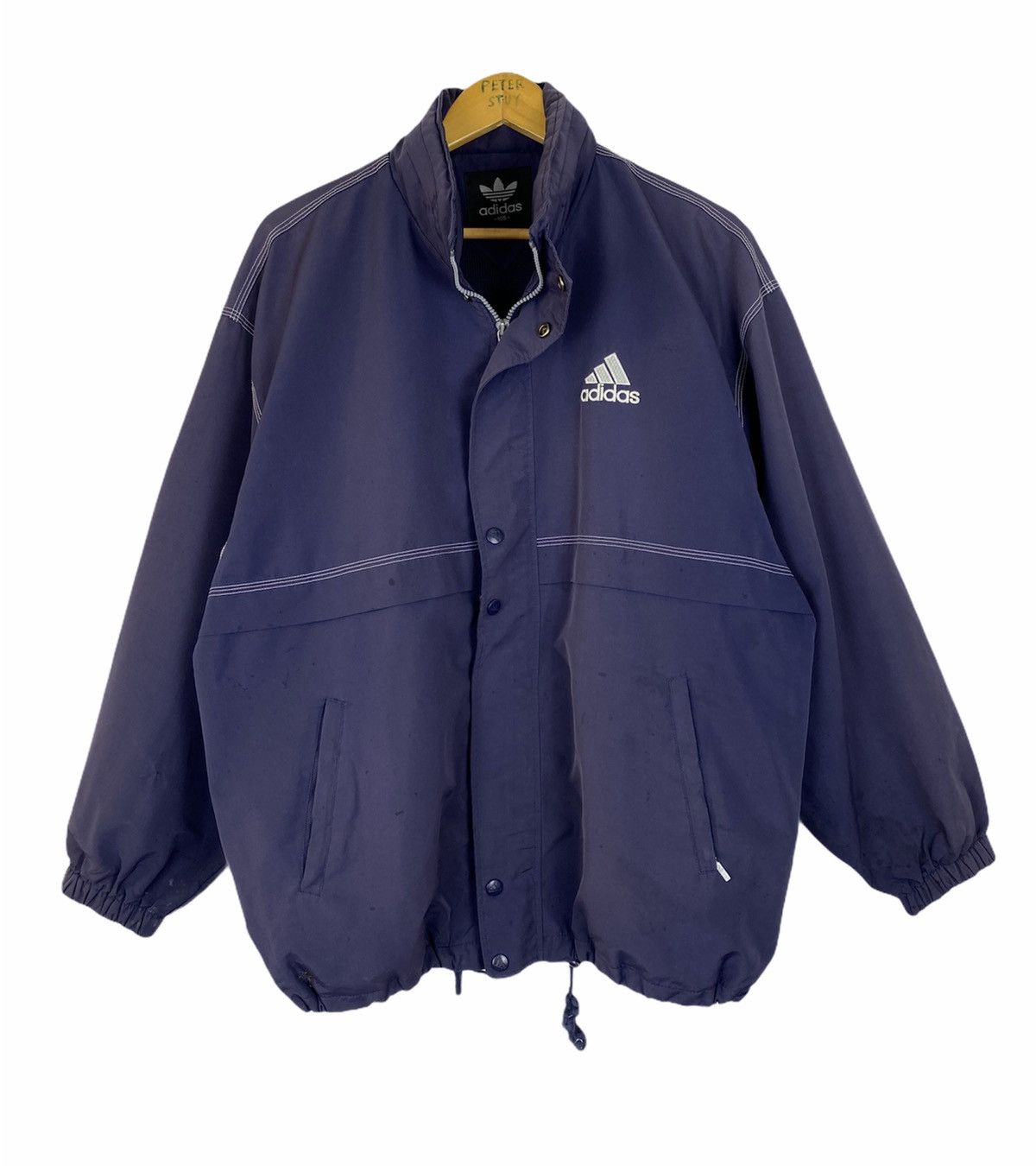 Adidas Sweater With Hoodies-XL Size