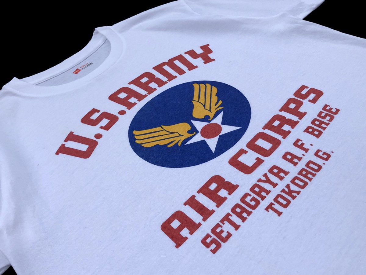 Hanes U.S.ARMY AIR CORPS Setagaya base T-shirt Size US L / EU 52-54 / 3 - 7 Thumbnail