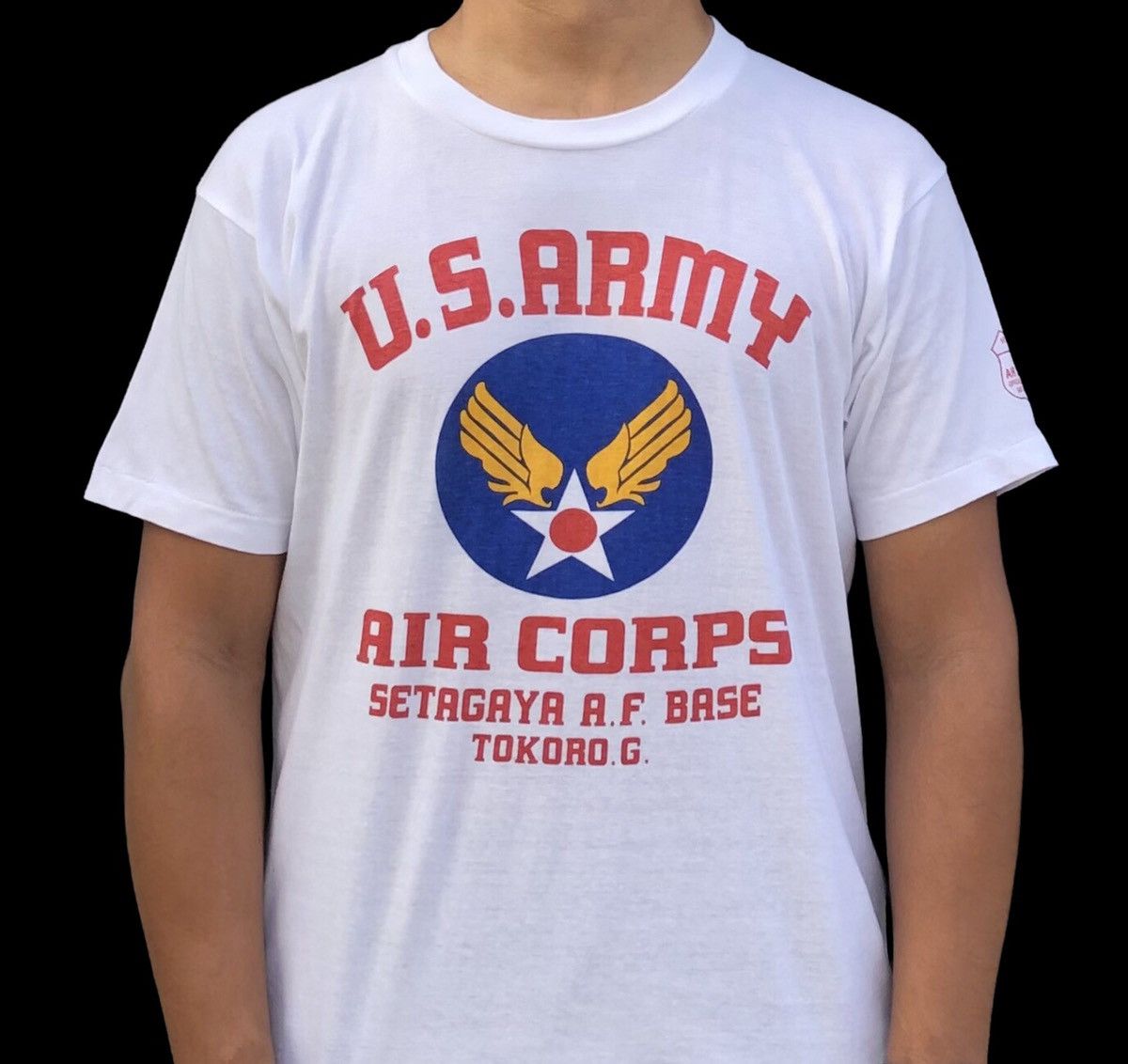 Hanes U.S.ARMY AIR CORPS Setagaya base T-shirt Size US L / EU 52-54 / 3 - 3 Thumbnail