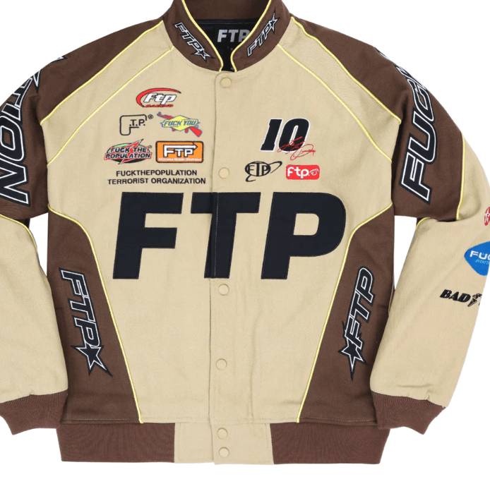 Fuck The Population FTP Pit Crew Jacket XL Tan Size US XL / EU 56 / 4 - 2 Thumbnail