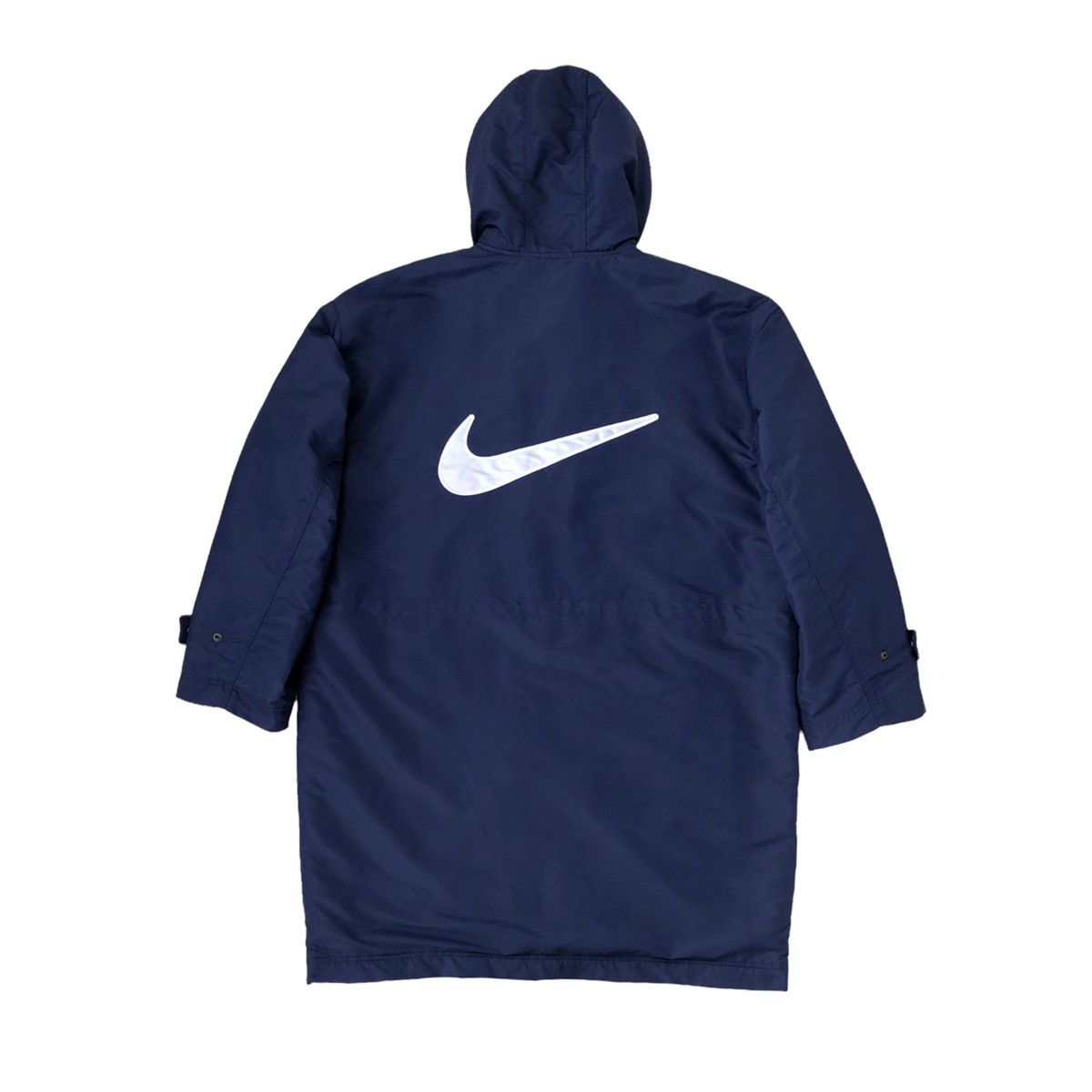 Nike Vintage 90s Nike Big Swoosh Coach Jacket Size US XL / EU 56 / 4 - 8 Thumbnail
