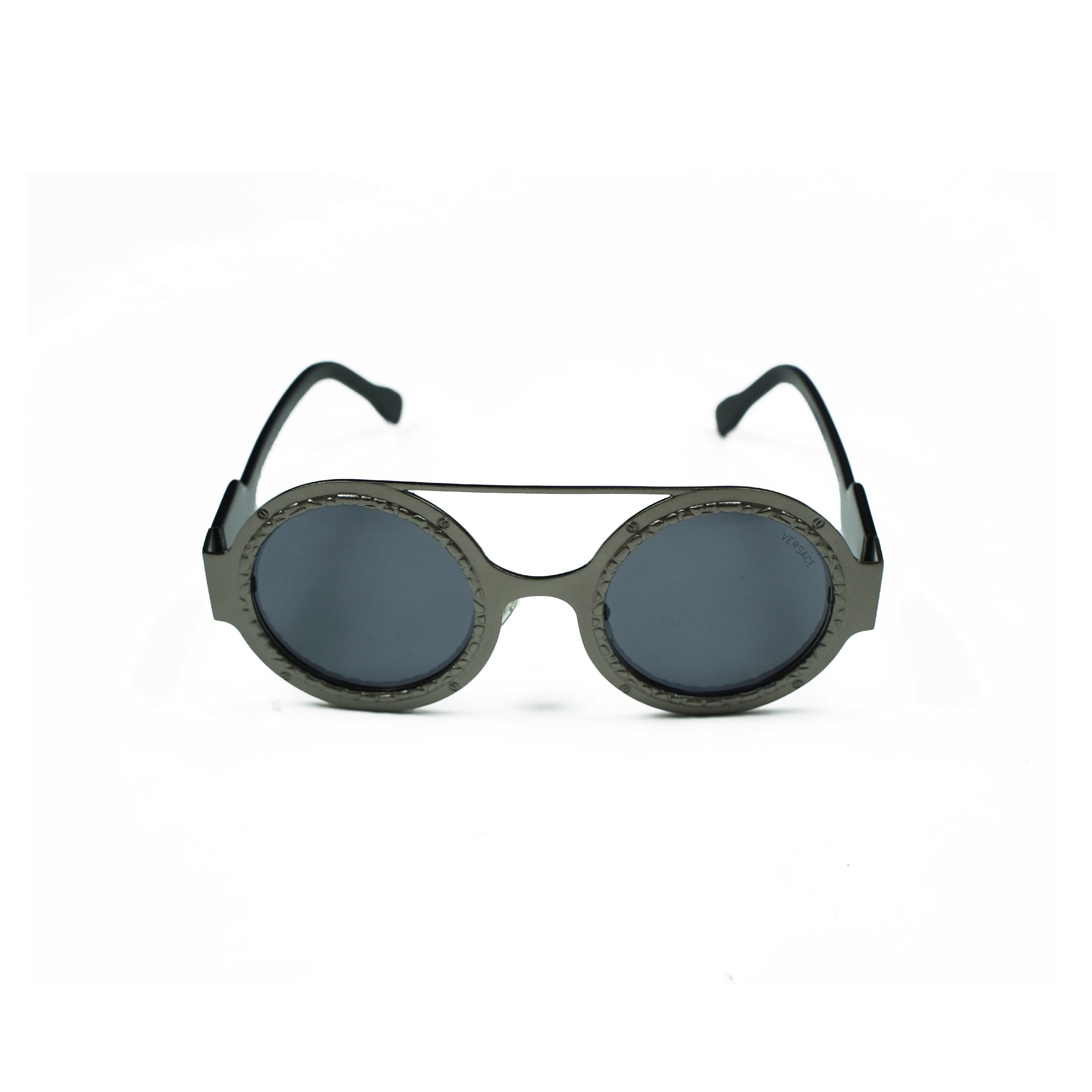Versace × Vintage Versace Round Sunglasses Size ONE SIZE - 1 Thumbnail
