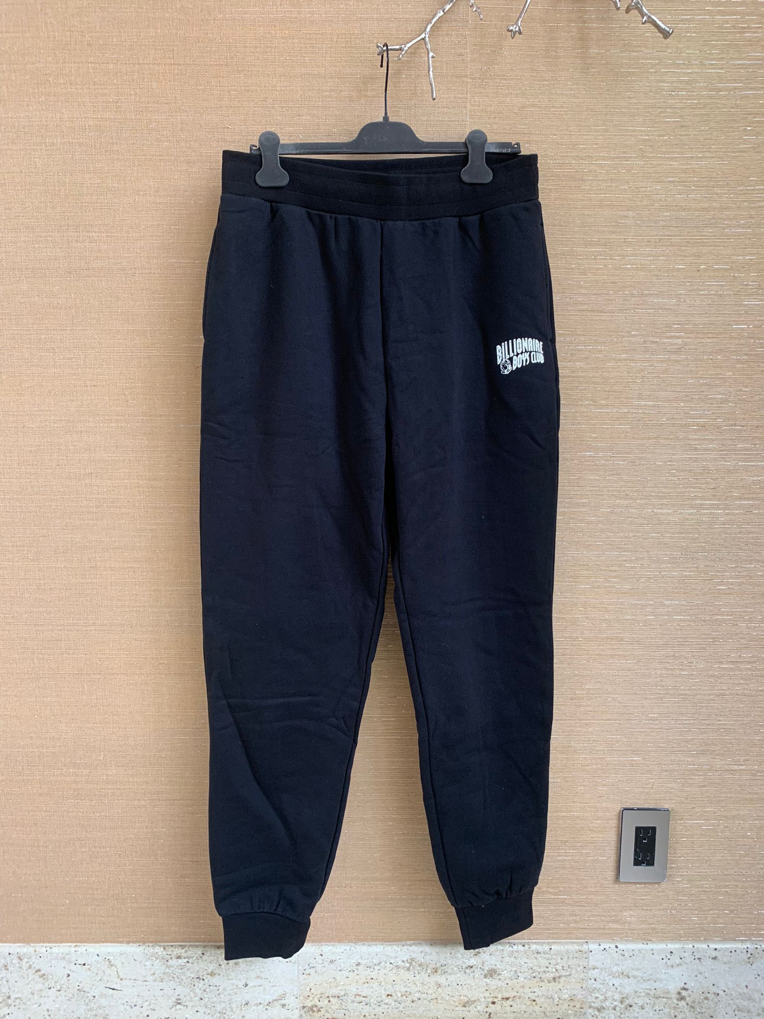 image of Billionaire Boys Club Small Arch Logo Sweat Pants In Blacl, Men's (Size 38)