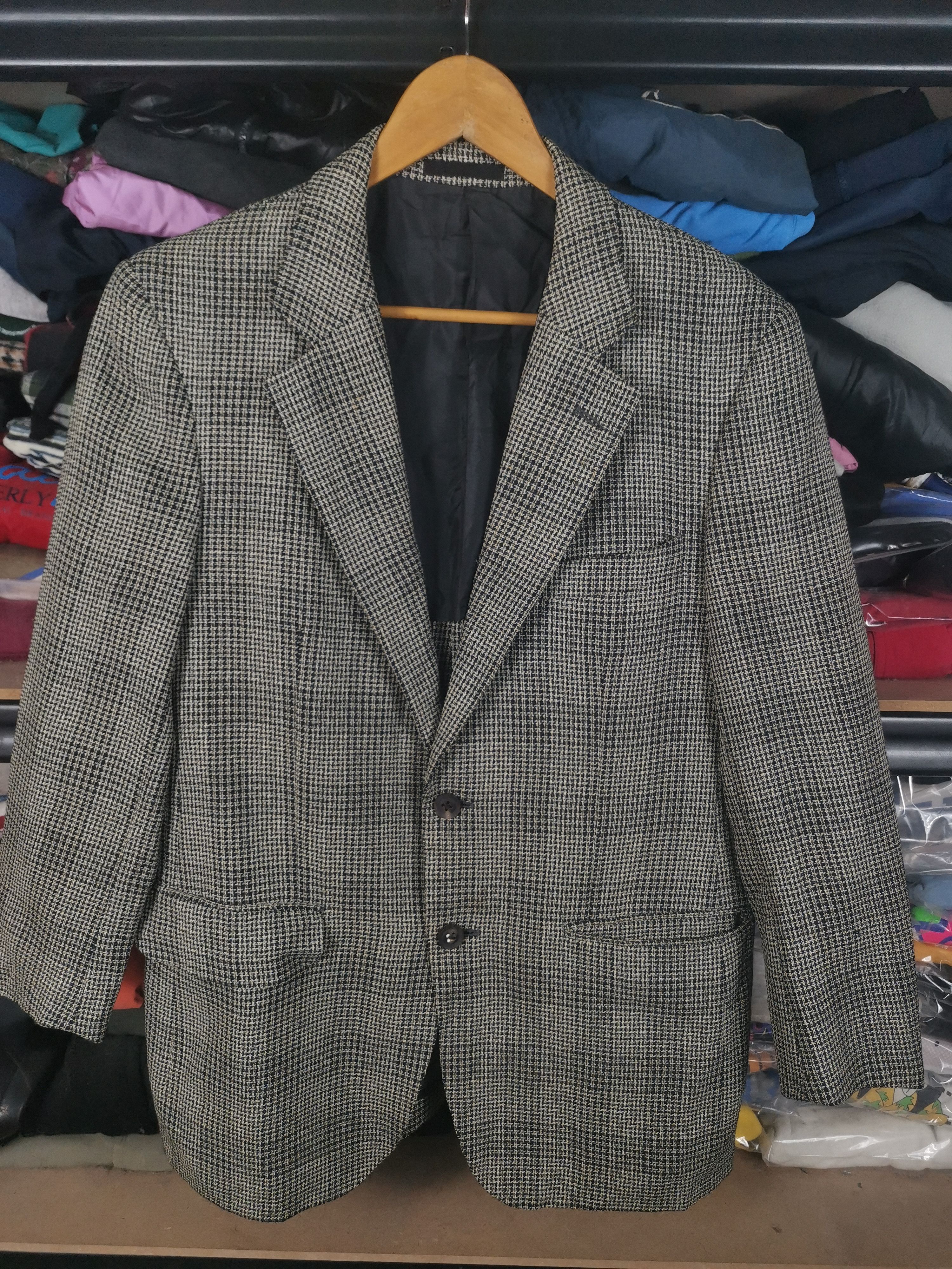 Burberry Burberry London Novacheck Wool Blazzer/Jacket Size US M / EU 48-50 / 2 - 1 Thumbnail