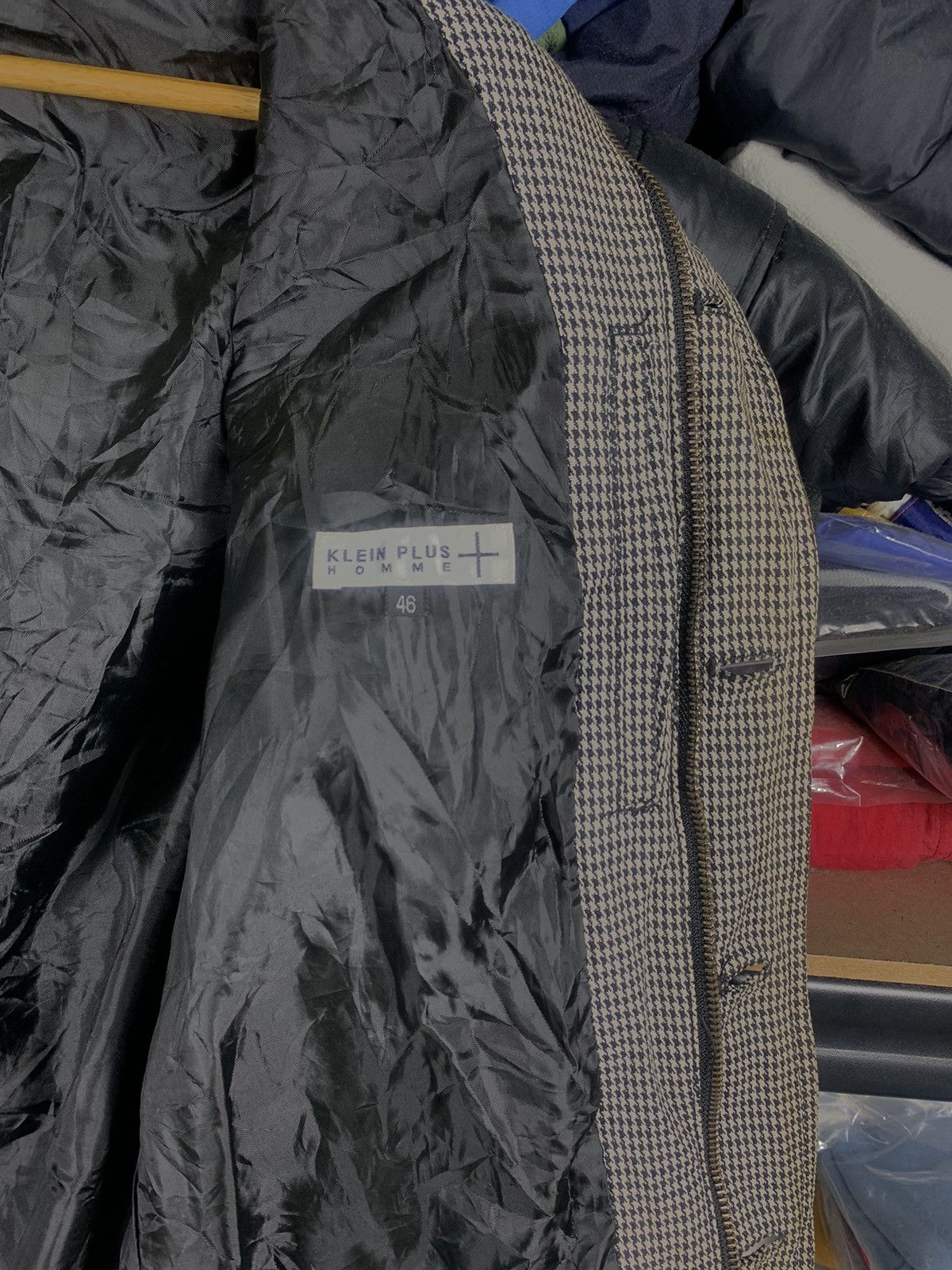 Designer × Japanese Brand Vintage Klein Plus Homme Jacket Size US S / EU 44-46 / 1 - 3 Thumbnail