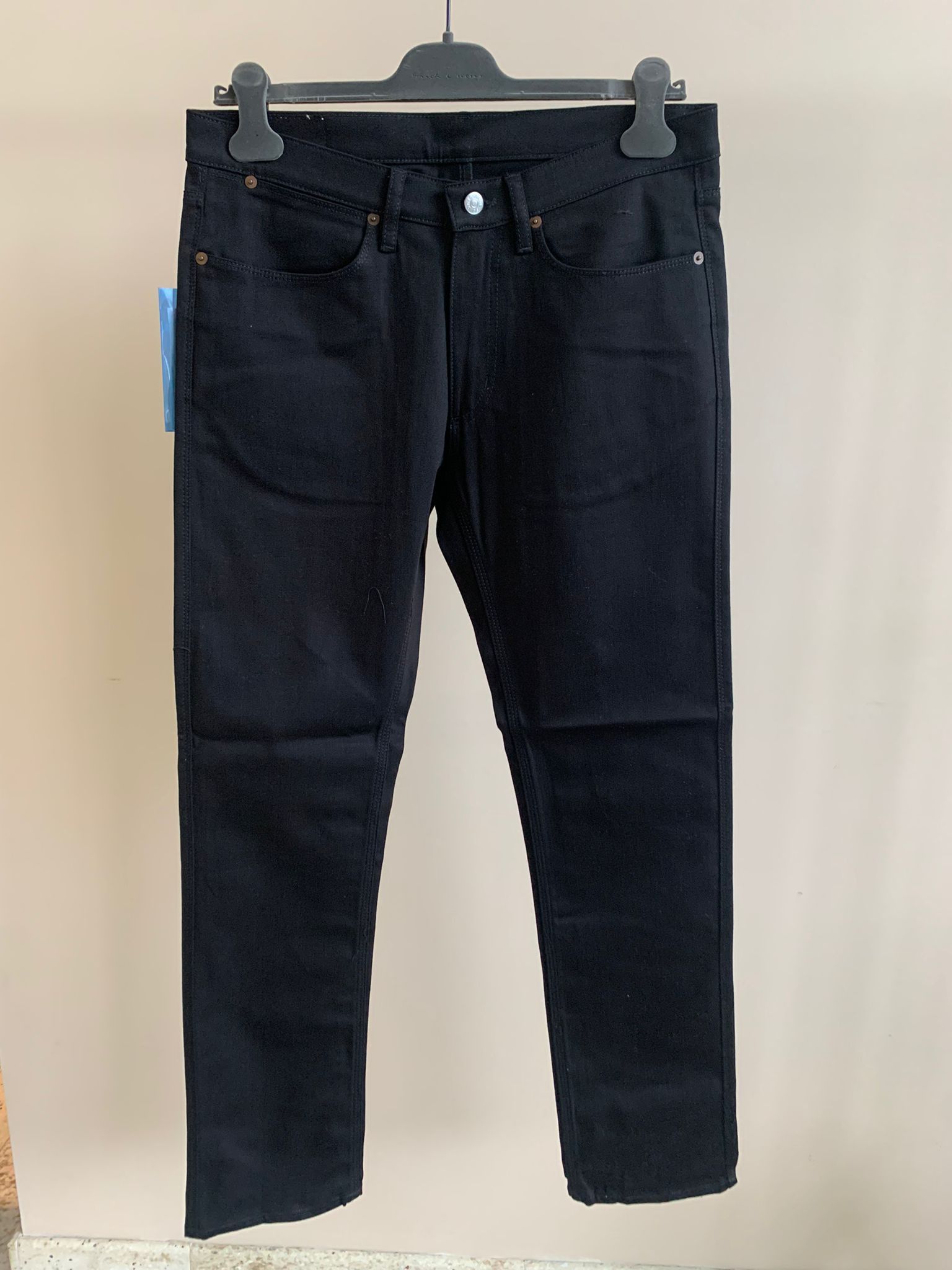 Image of Acne Studios Max Denim In Stay Black, Men's (Size 33)