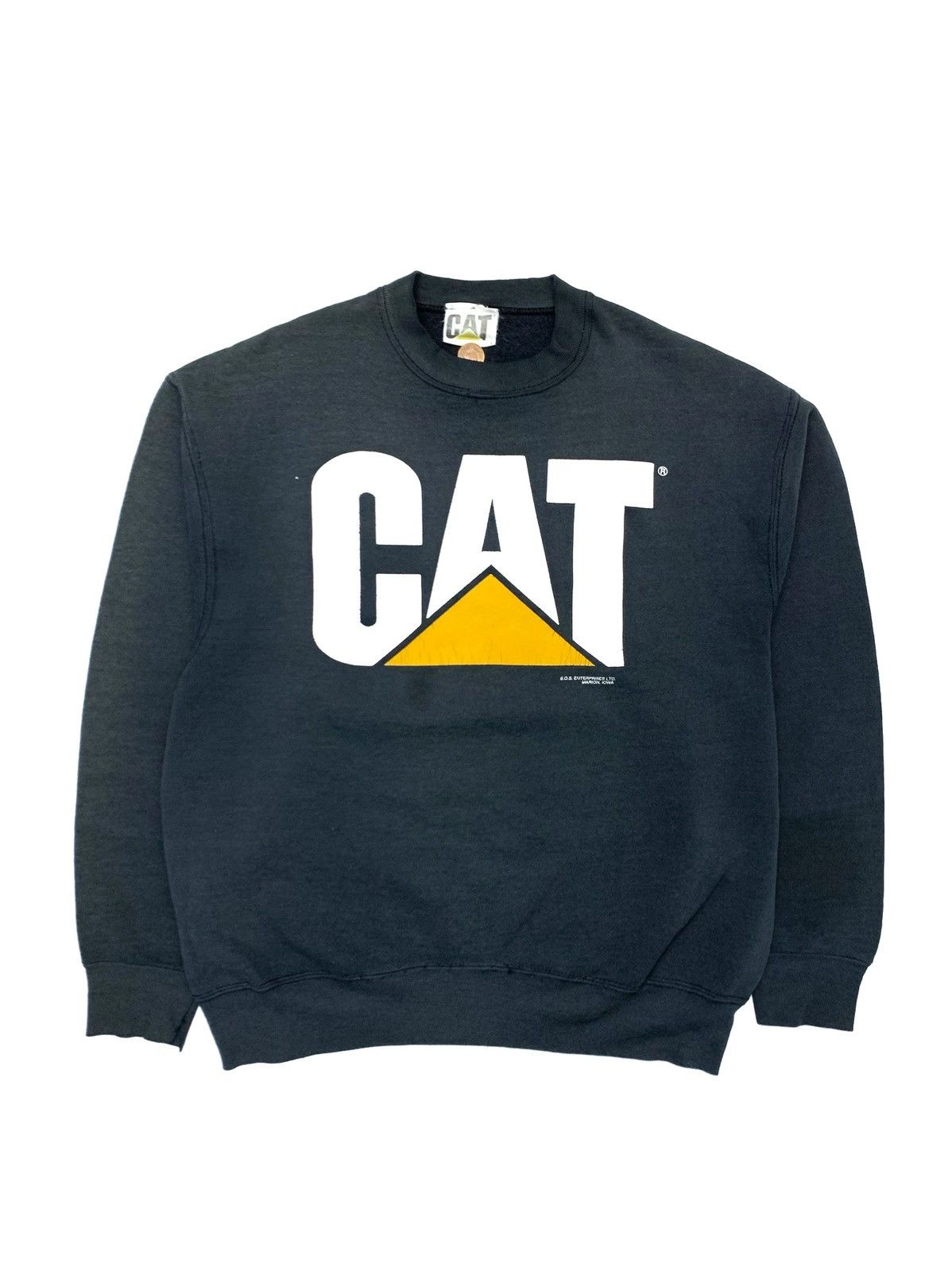 Caterpillar Vintage Caterpillar Big Logo Crewneck Sweatshirt Size US L / EU 52-54 / 3 - 1 Thumbnail
