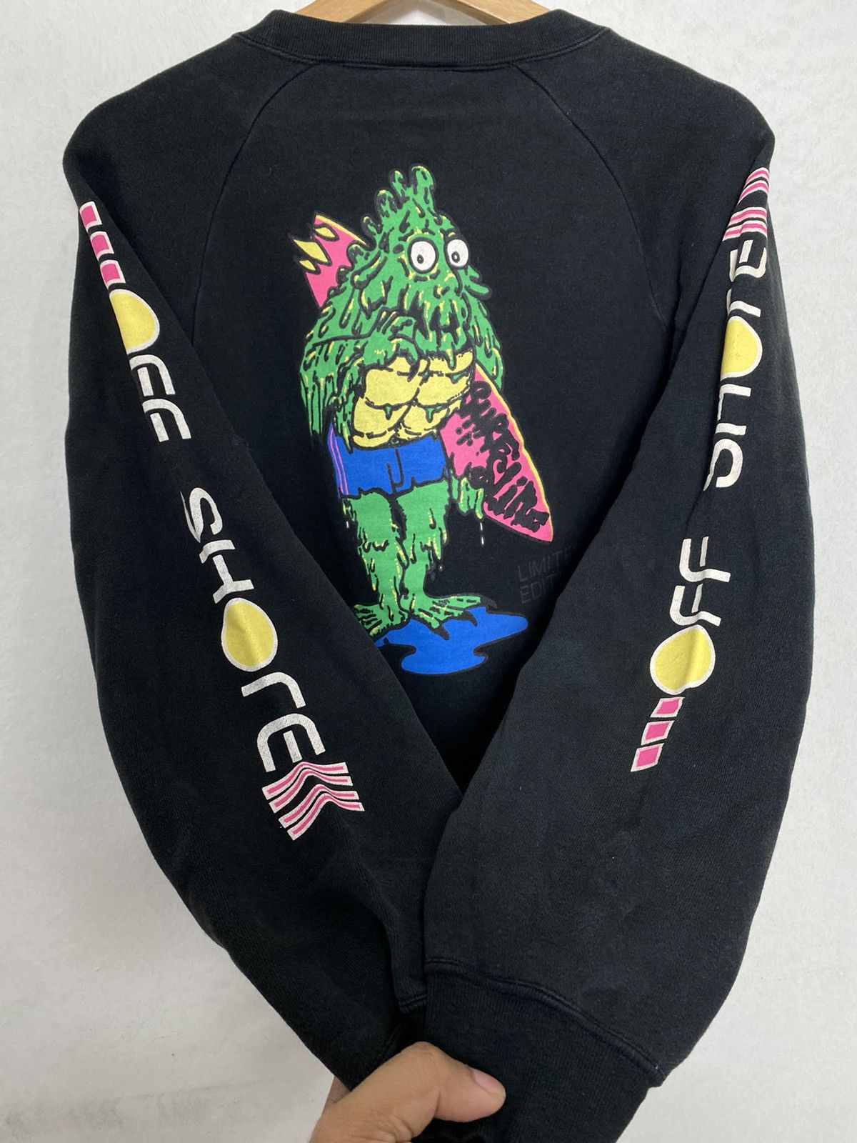 Japanese Brand Vintage Off Shore Crewneck/ Travis Scott Blind Hookups Size US S / EU 44-46 / 1 - 3 Thumbnail