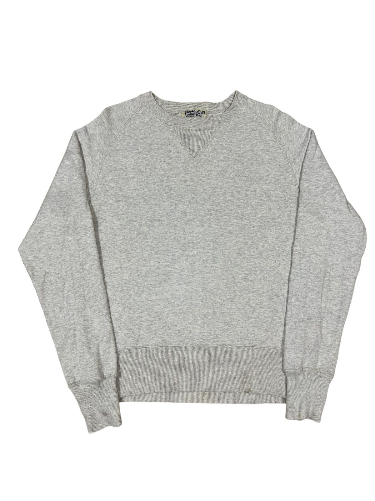 Buzz Rickson's ICONIC🔥60s Double V Plain Distress Sweatshirt Repro Pherrow Size US M / EU 48-50 / 2 - 1 Thumbnail
