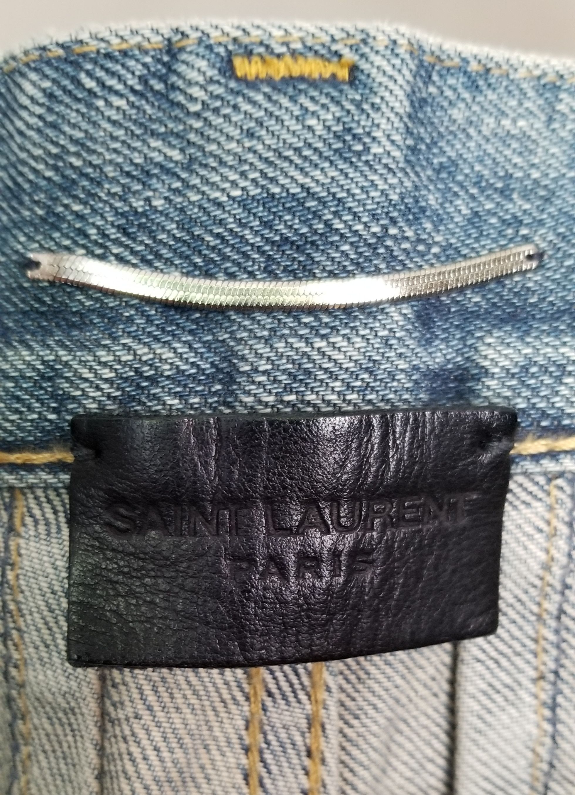 Saint Laurent Paris FW13 Saint Laurent Paris Small Crash Jeans Size US 32 / EU 48 - 5 Thumbnail