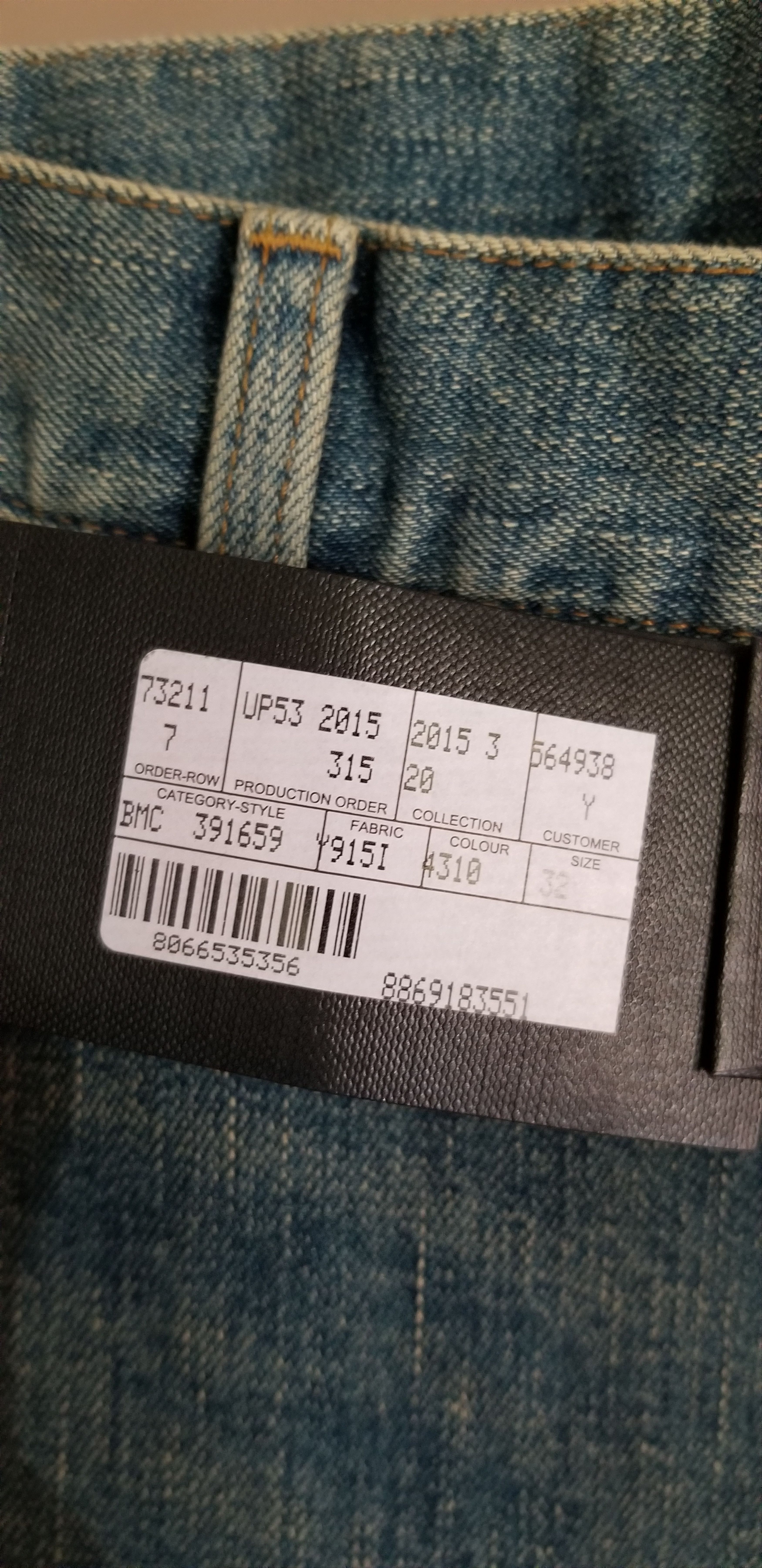 Saint Laurent Paris FW15 Saint Laurent Paris Crash Jeans Size US 32 / EU 48 - 3 Thumbnail