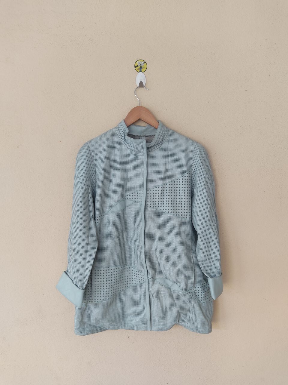 Japanese Brand × Vintage VINTAGE TOKYO FUR LIGHT BLUE JACKET Size US L / EU 52-54 / 3 - 1 Thumbnail