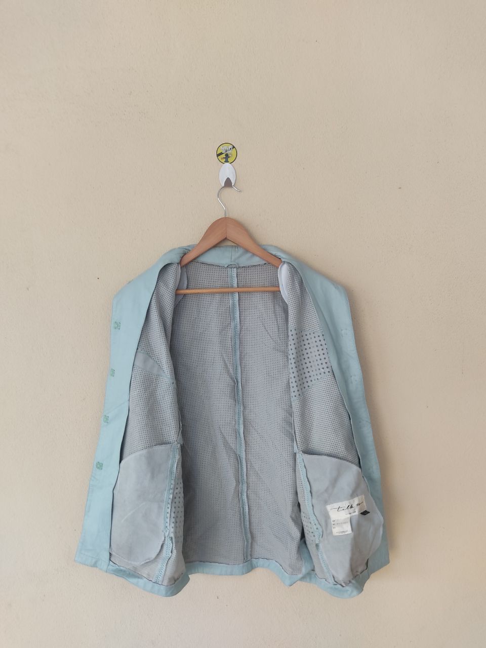 Japanese Brand × Vintage VINTAGE TOKYO FUR LIGHT BLUE JACKET Size US L / EU 52-54 / 3 - 4 Thumbnail
